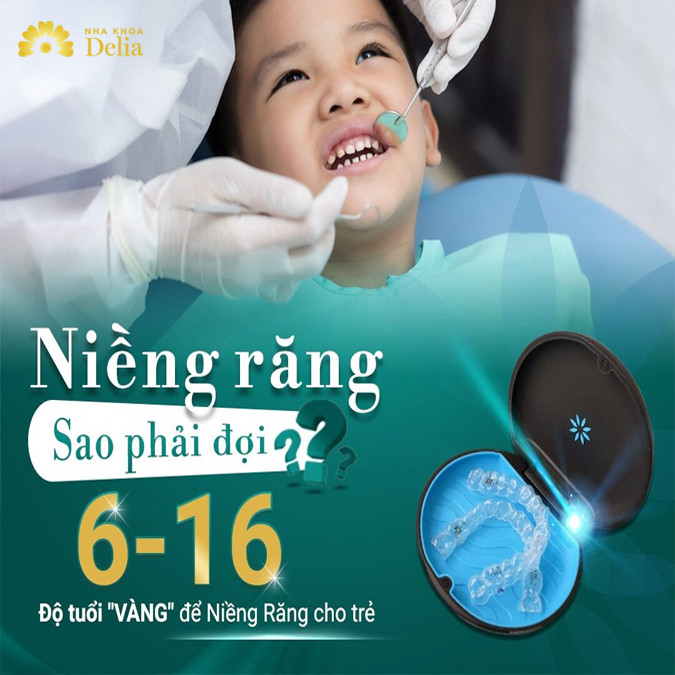 Chỉnh nha cho trẻ em ở độ tuổi nào hợp lý nhất – Nha khoa Delia