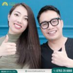 Bọc răng sứ 2 răng cửa bị hô