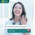 Khách hàng Bảo Ngọc thẩm mỹ răng sứ tại Delia