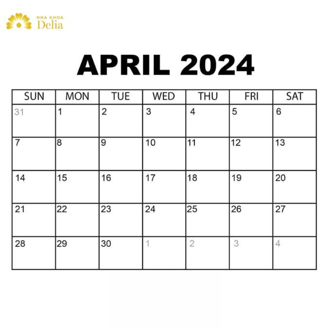 Ngày tốt tháng 4 năm 2024 cưới hỏi, làm nha, khai trương lộc phát