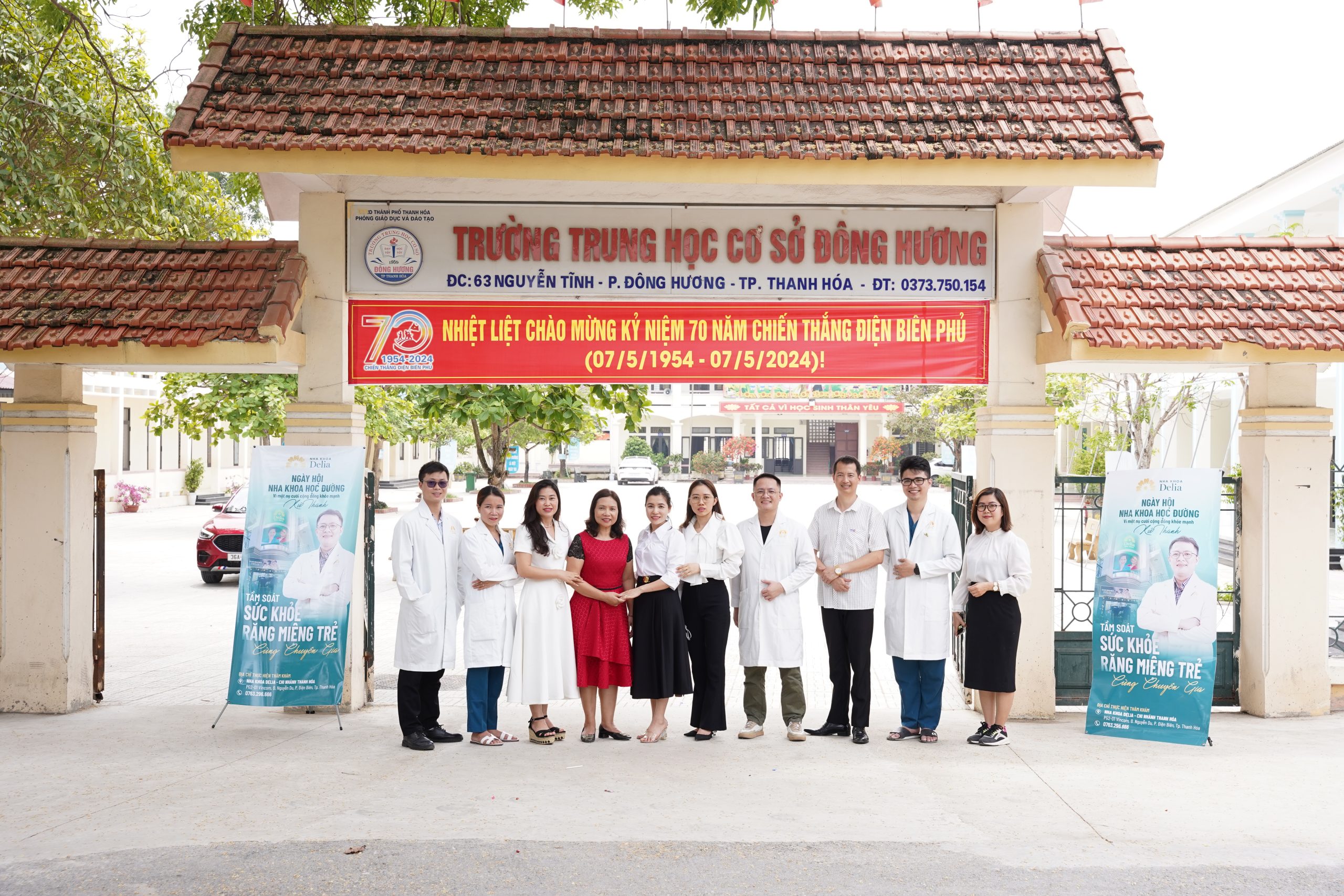 Chương trình Ngày hội Nha khoa học đường “Vì một sức khỏe nụ cười cộng đồng khỏe mạnh xứ Thanh” năm 2024