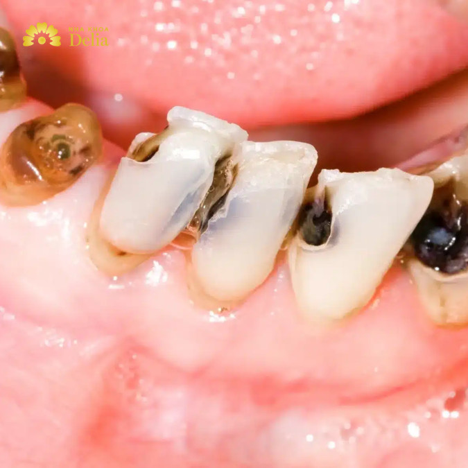 Răng bị sâu ăn mòn hết phải làm sao?
