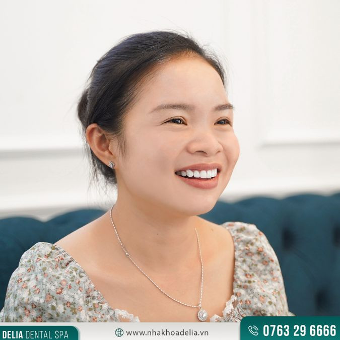 Mất tiền làm răng ở Delia quá xứng đáng – KH Lê Thị Thúy