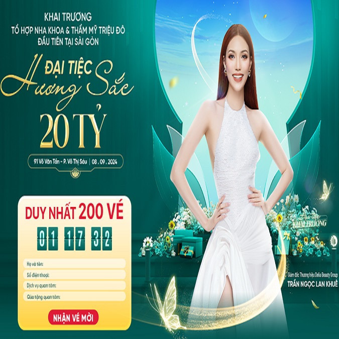 Delia Beauty Group khai trương – Điều gì đặc biệt trong Đại tiệc Hương Sắc 20 tỷ có gì?