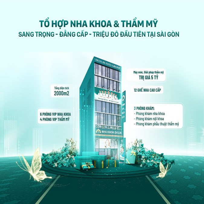 Delia Beauty Group khai trương tổ hợp nha khoa & thẩm mỹ hoành tráng bậc nhất Sài Gòn – Đại tiệc hương sắc 20 tỷ – Ngày 8/9/2024
