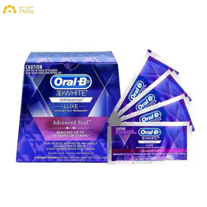 Chia sẻ miếng dán trắng răng Oralb cách sử dụng