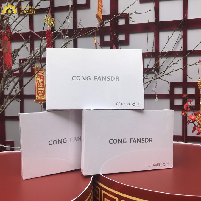 Máy tẩy trắng răng Cong Fansdr – Sở hữu nụ cười chuẩn Hollywood