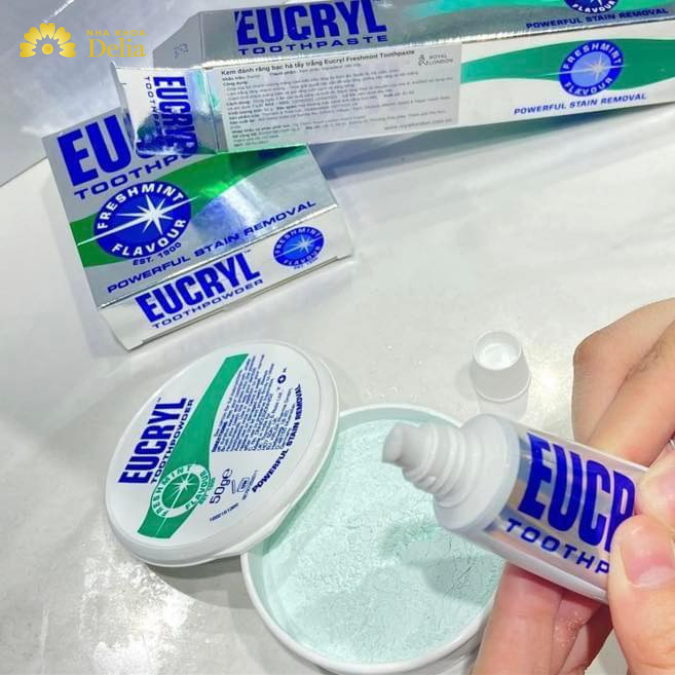 Kem đánh răng Eucryl – Giải pháp hoàn hảo cho hàm răng trắng sáng