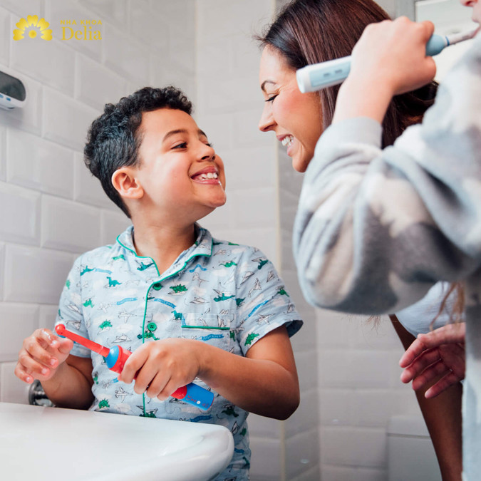 Khuyến khích trẻ duy trì thói quen đánh răng hàng ngày