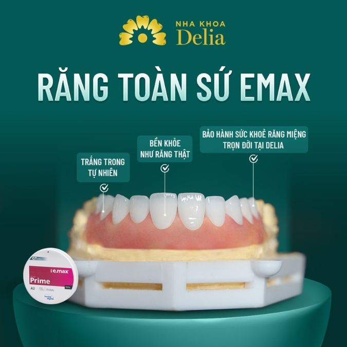 So sánh răng sứ Emax và Ceramill