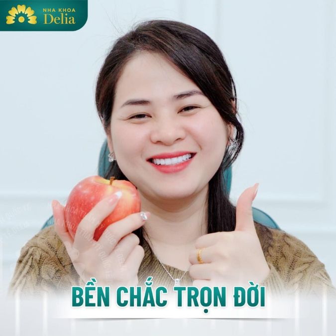Nha khoa Delia cam kết thẩm mỹ răng sứ đẹp nhất, tự nhiên và an toàn nhất, 100% không hôi miệng