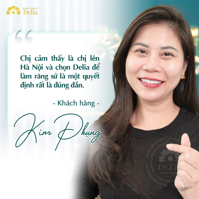 Nha khoa Delia - Địa chỉ làm răng sứ đẹp, an toàn và chất lượng