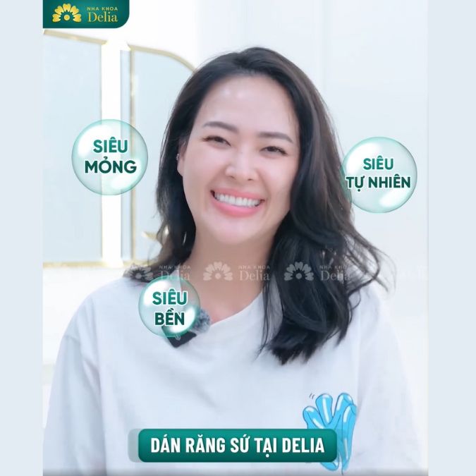 Khách hàng Bảo Ngọc thẩm mỹ răng sứ tại Delia