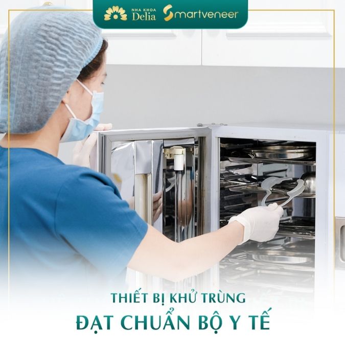 Delia Dental Spa - Hệ thống trang thiết bị chuẩn Châu Âu