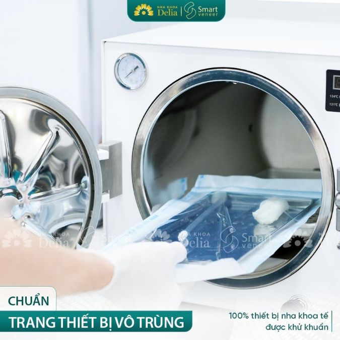 Delia Dental Spa - Hệ thống trang thiết bị chuẩn Châu Âu
