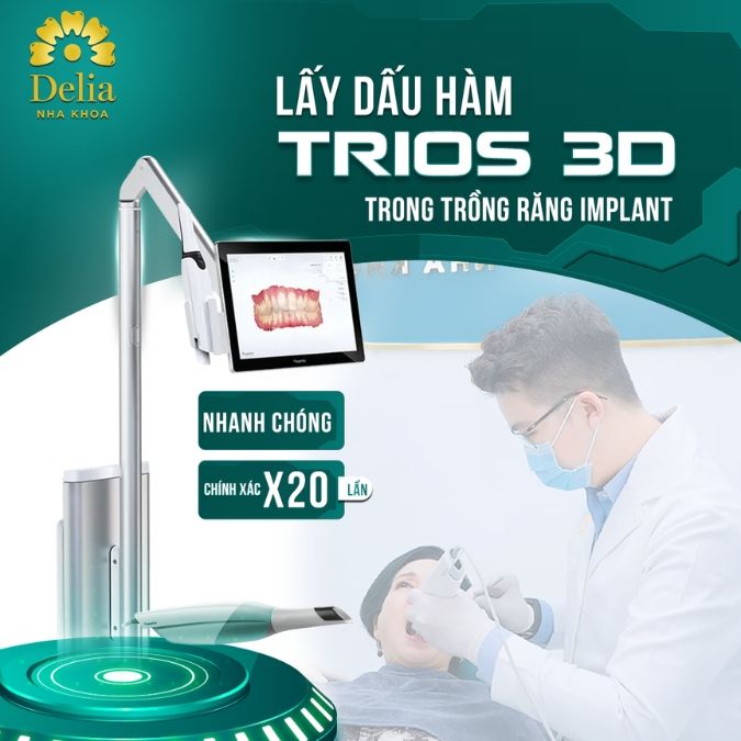 Quy trình trồng răng nhai chuẩn Hoa Kỳ tại DELIA 
