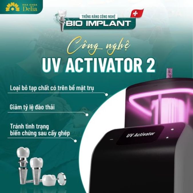 Cơ sở vật chất chuyên biệt cho dịch vụ cấy ghép Implant