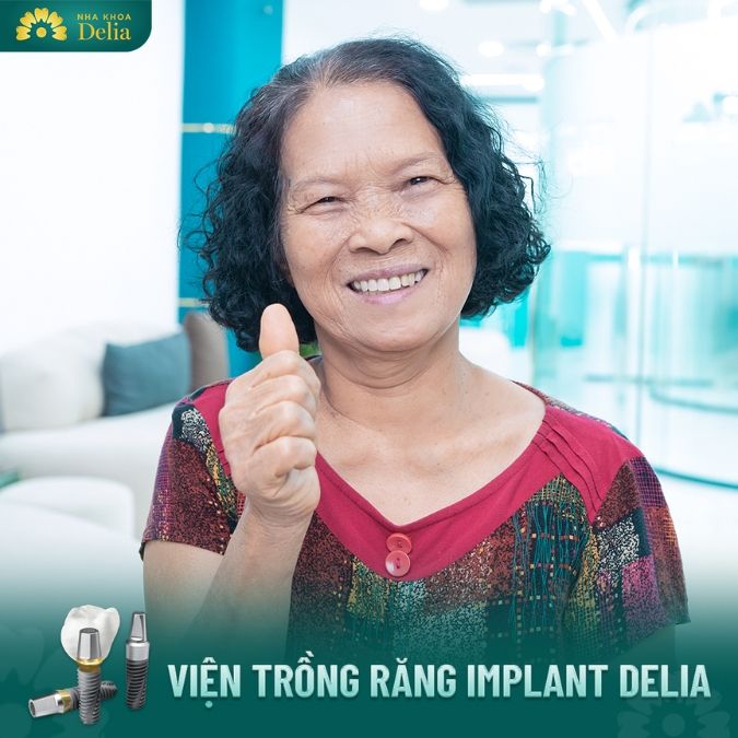 Case thực tế các khách hàng trồng răng thành công tại Delia