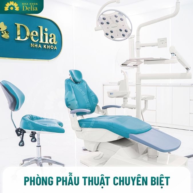 Nha khoa Delia - Sở hữu chuyên khoa trồng răng Implant riêng biệt 