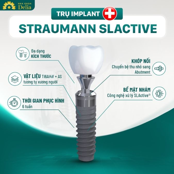 Nha khoa Delia - Sở hữu chuyên khoa trồng răng Implant riêng biệt 