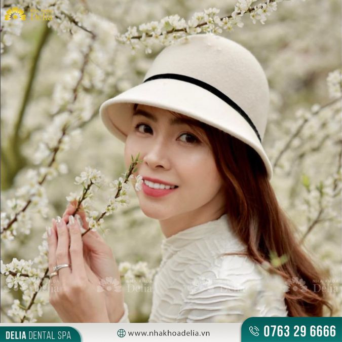 Cách chụp ảnh tết bên hoa ban