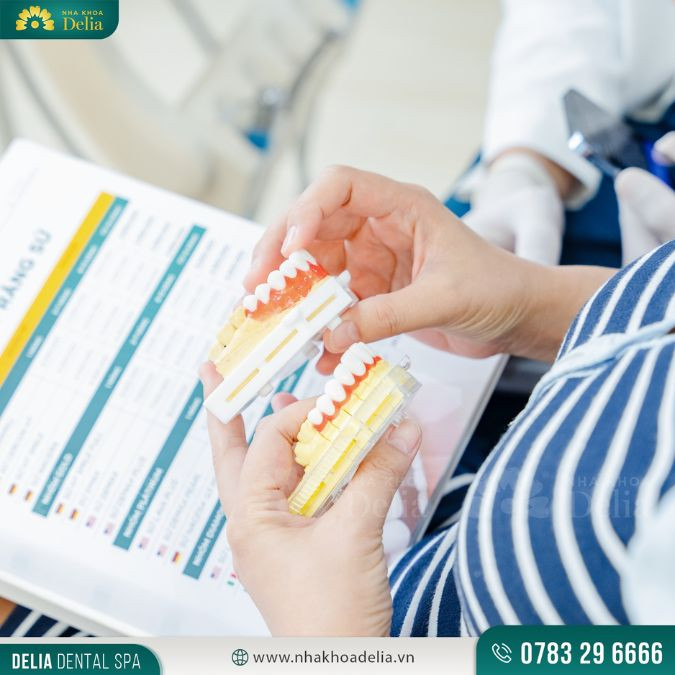 The process of performing porcelain crowns is 100% safe