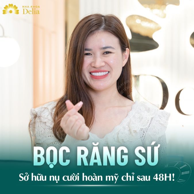 Răng sứ sẽ có màu sắc, kích thước và độ tự nhiên hoàn hảo như răng thật