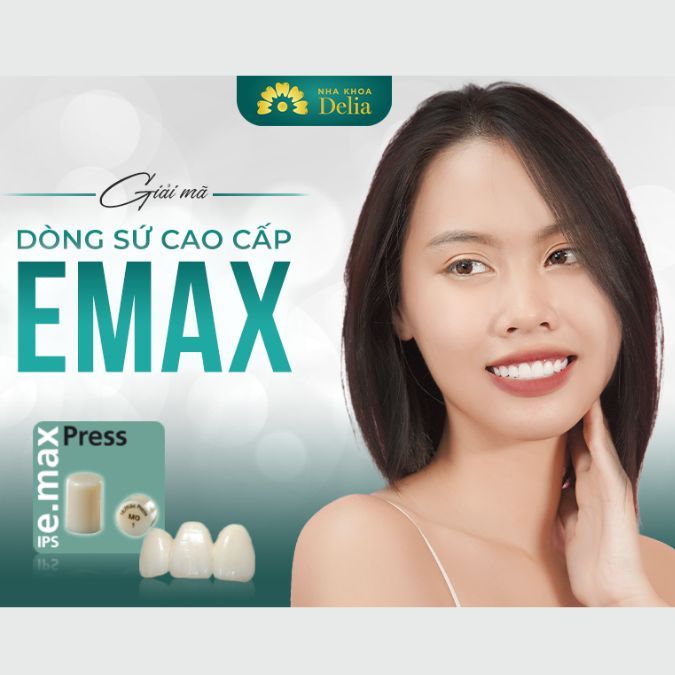 Mặt dán sứ Veneer Emax là dòng sứ thủy tinh nổi tiếng được tập đoàn Invoclar Vivadent phát triển