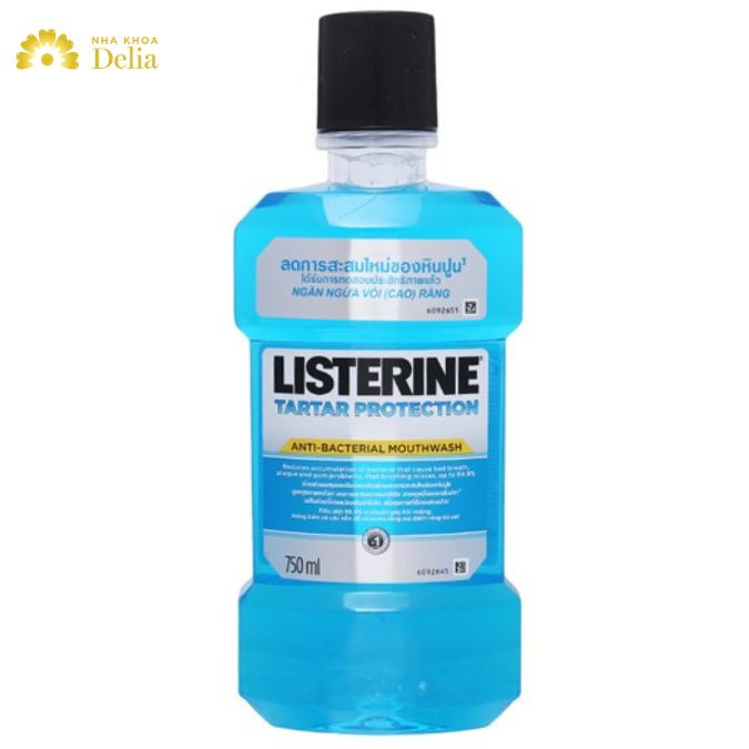 Nước súc miệng Listerine Tartar Protection