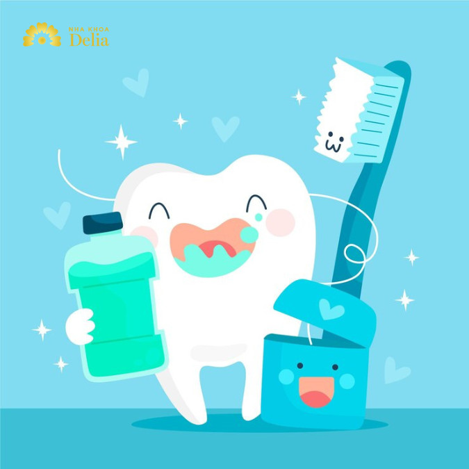 Trị sâu răng với fluoride