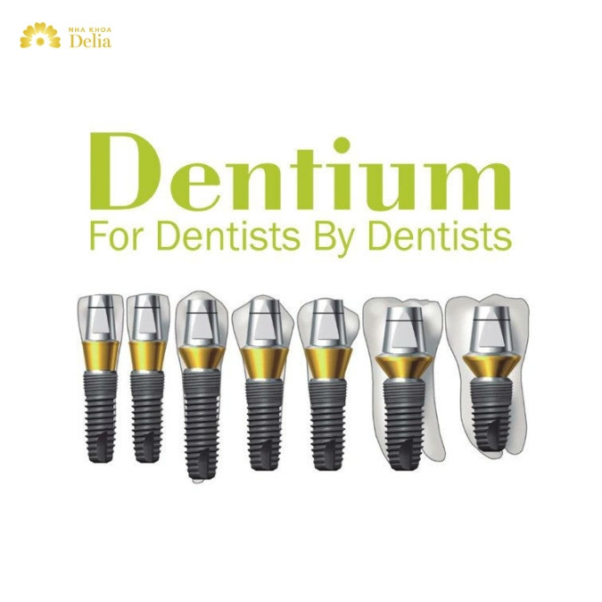So sánh Trụ Implant NTA với trụ Implant Dentium Hàn Quốc