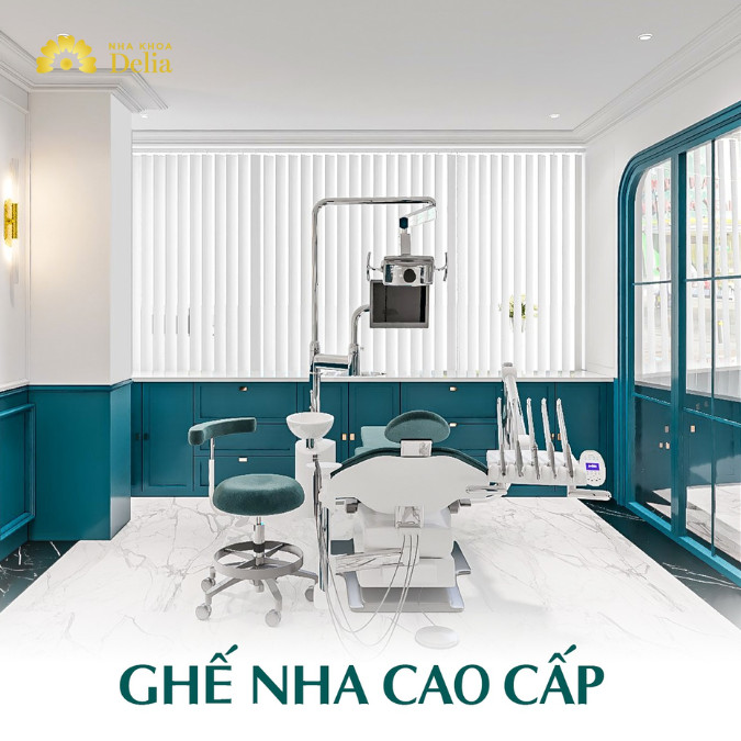 Ghế nha cao cấp từ Nha khoa Delia