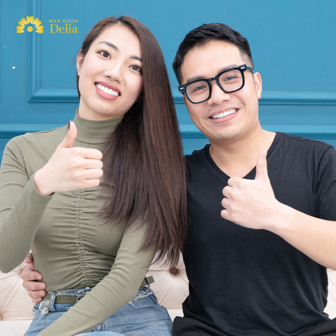 Anh Minh giờ đây có thể thưởng thức mọi loại thức ăn mà không còn lo lắng hay khó chịu về răng