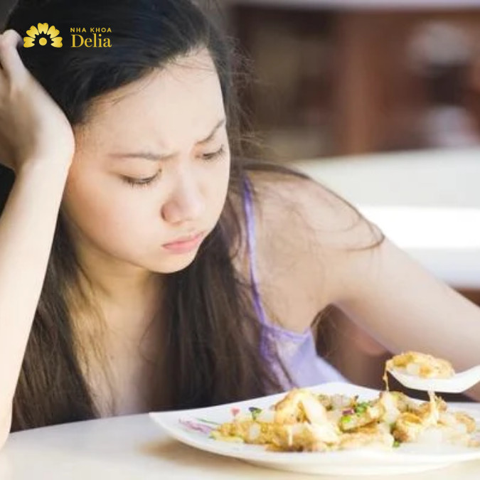 Do chế độ ăn uống không đảm bảo