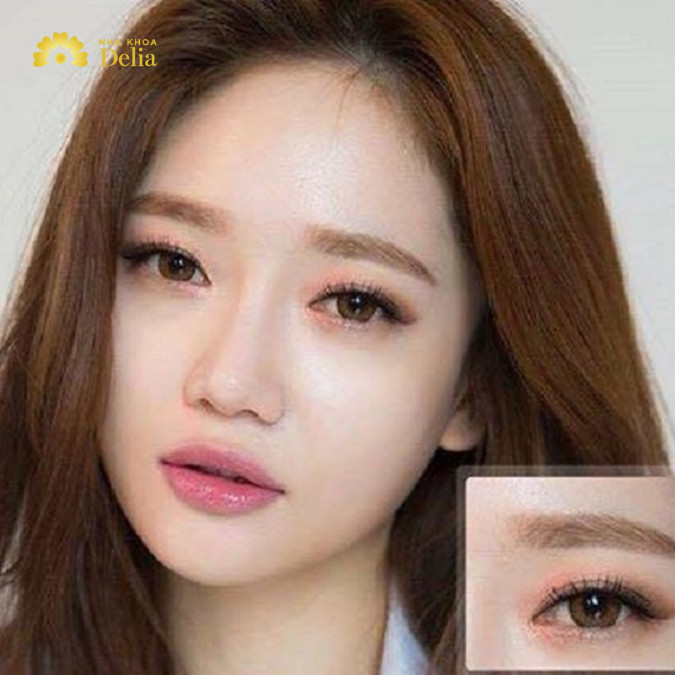 Dáng lông mày phong thủy đẹp: Chân mày ngang - trẻ trung, kiên định