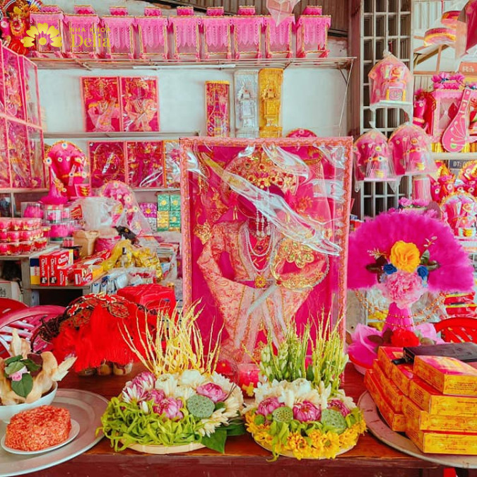 Sắm lễ đi Đền Cô Chín có thể sắm lễ chay hoặc lễ mặn