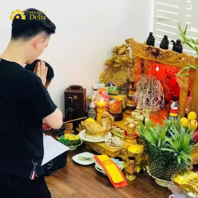 Chú ý trang phục khi khấn thần tài