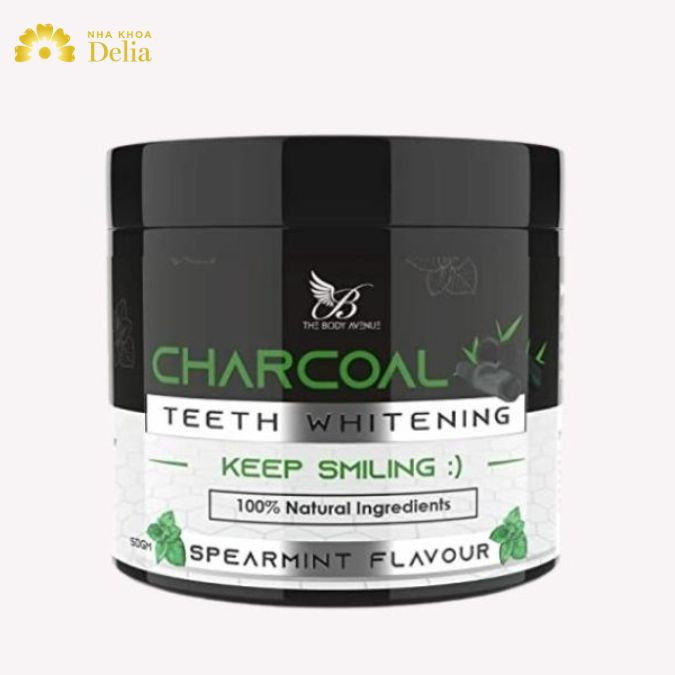 Bột trắng răng The Body Avenue Charcoal