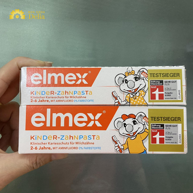 Kem đánh răng muối Elmex đến từ Thụy Sĩ và được rất nhiều người dùng trên toàn thế giới ưa chuộng