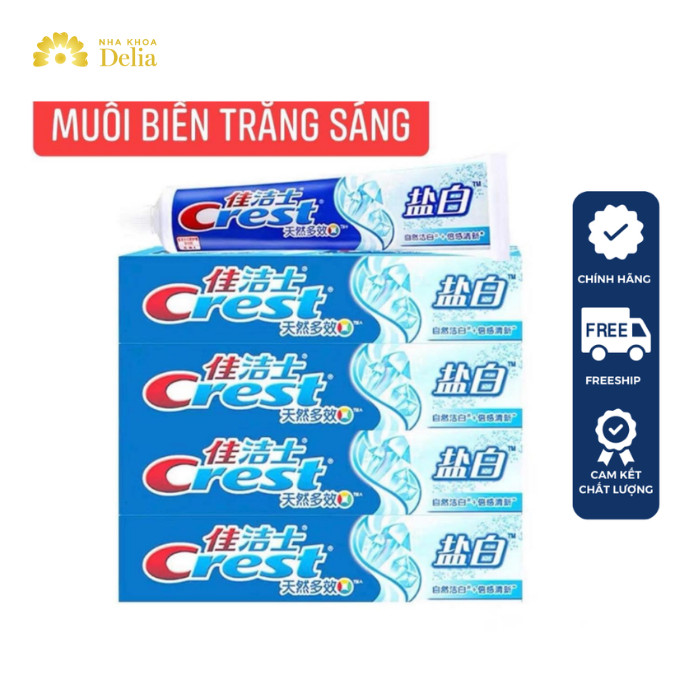 Kem đánh răng muối Crest - thương hiệu cực chất lượng từ Mỹ