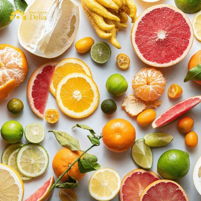 Các thực phẩm chua gây mòn men răng khi sử dụng quá nhiều