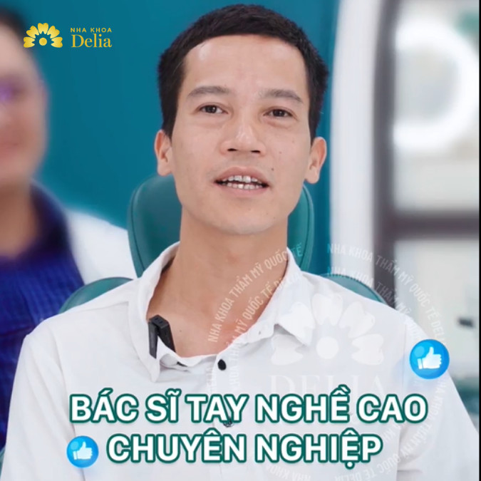 Anh Thắng khen ngợi hết lời về các bác sĩ tại Delia có tay nghề cao và chuyên nghiệp