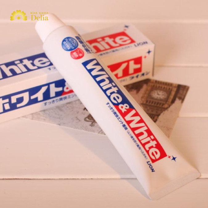 Kem đánh răng White & White của Lion cực nổi tiếng tại Nhật Bản cũng như Việt Nam