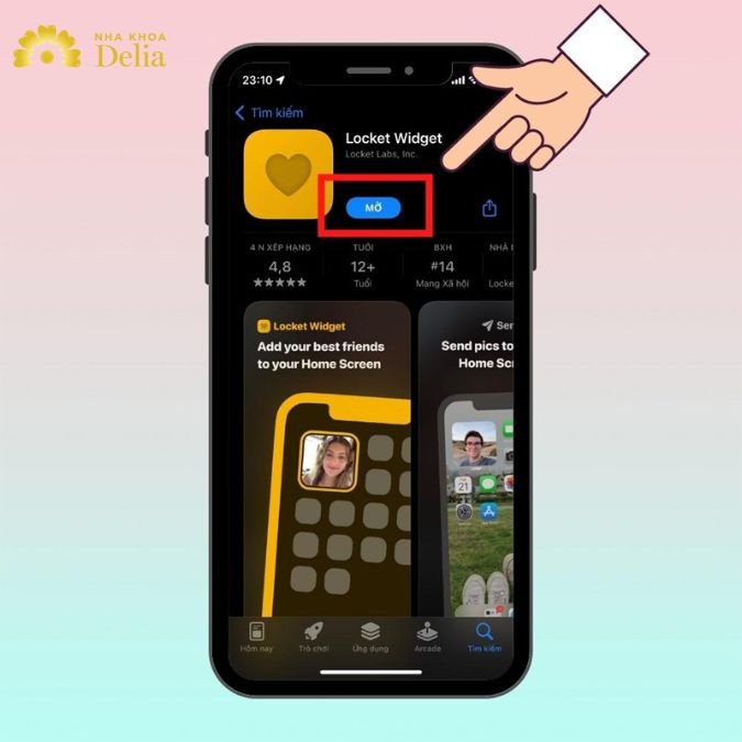 Cách tải ứng dụng Locket 