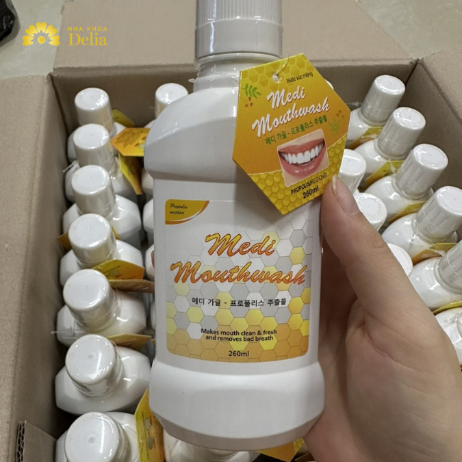 Nước súc miệng Medi Mouthwash Propolis Hàn Quốc thường xuyên trong tình trạng cháy hàng