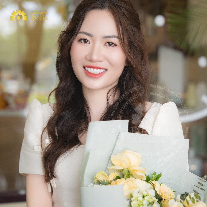Tôi đánh giá cao sự chuyên môn và thái độ ân cần của đội ngũ tại nha khoa Delia - chị Mai Anh chia sẻ