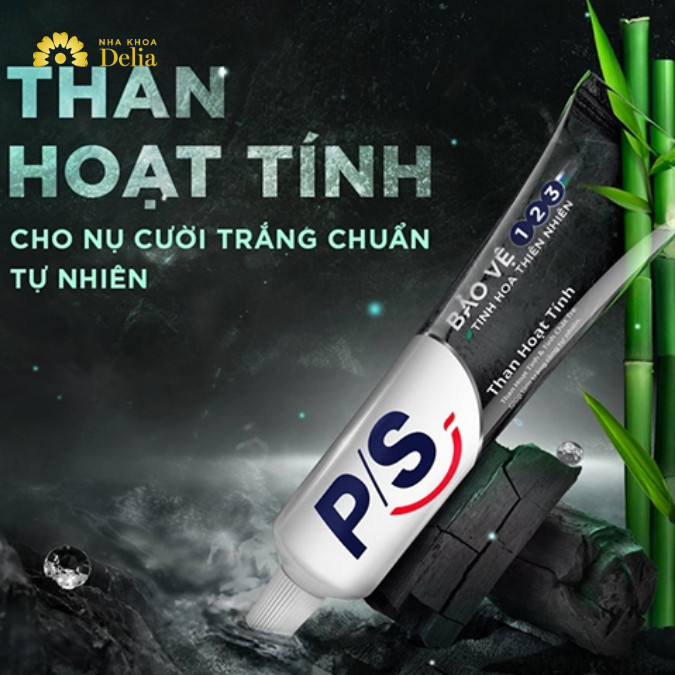 Kem đánh răng than hoạt tính P/S là sản phẩm nổi bật nhất của thương hiệu P/S