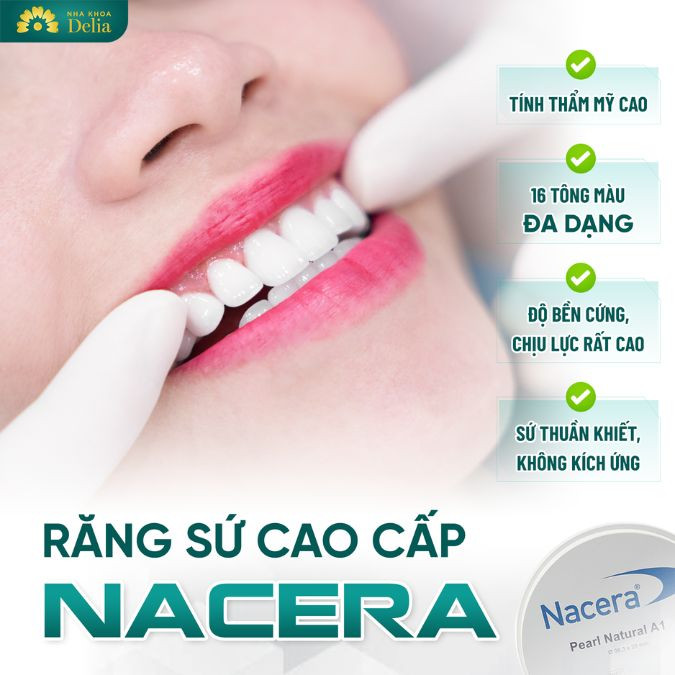 Thức tỉnh hàm răng trắng sáng sau khi bọc răng sứ Nacera