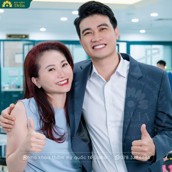 Quy trình niềng răng tại Nha khoa Delia rất bài bản và chuyên nghiệp - Chị Khuyên