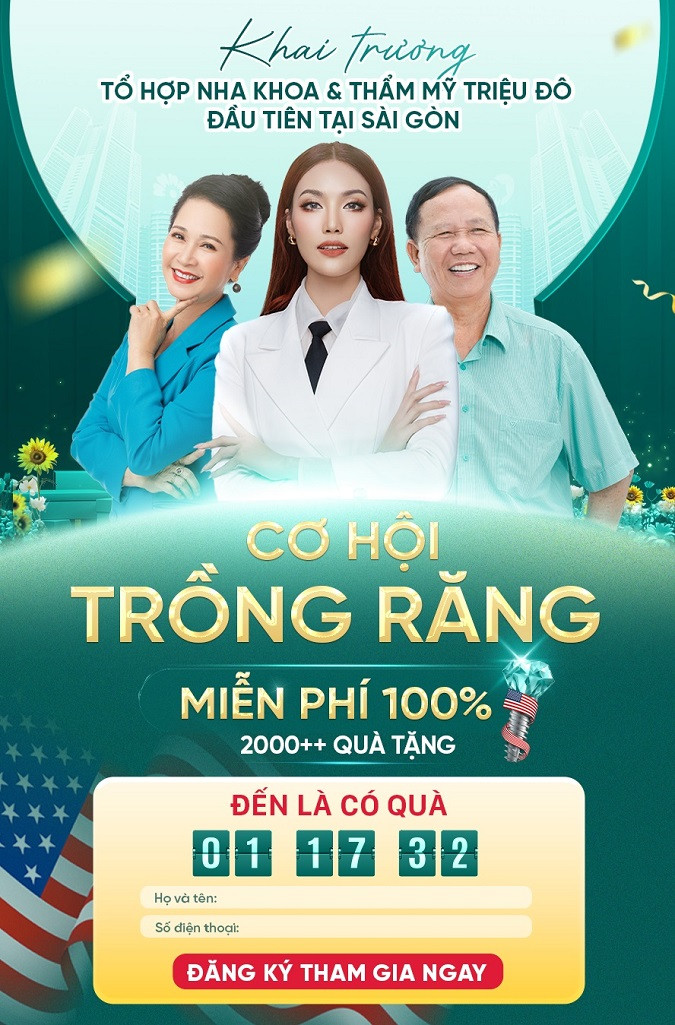 Cơ hội trồng răng Implant với giá miễn phí 100%